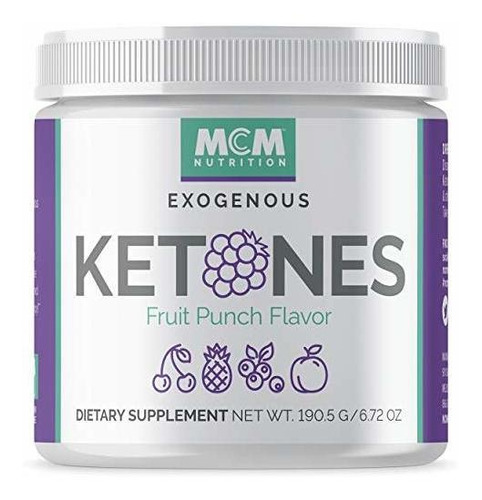 Mcm Nutrition  Exogenous Ketones Supplement &amp; Bhb (j