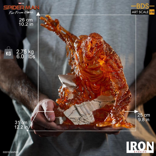 Estátua Molten - Spider-man: Far From Home - Bds Escala 1/10