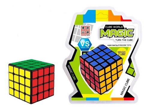 Cubo Magico World Magic 4x4 Jyjcbm010