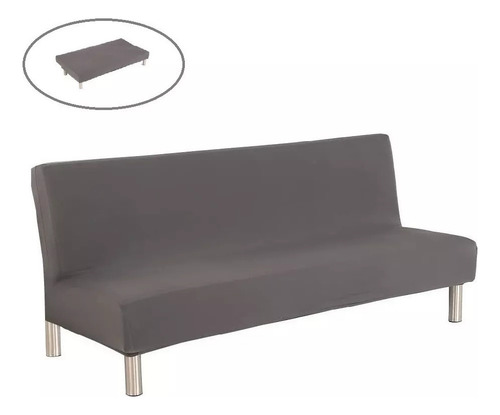 Funda De Sofá Cama Sin Brazos, Funda De Sofá Elástica