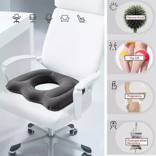 I Almofada Hemorro Alivio Conforto Asento Inflável