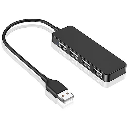 Concentrador Usb, Divisor Usb, Adaptador Usb 2.0 De 4 Puerto