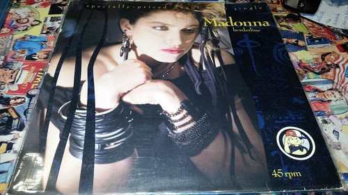 Madonna Borderline Vinilo Maxi Usa 1 Primera Edicion 1984