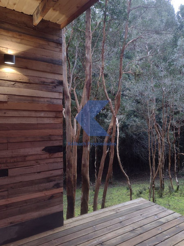Lindo Terreno Con Orilla De Río Y Cabaña Venta En Pto Octay