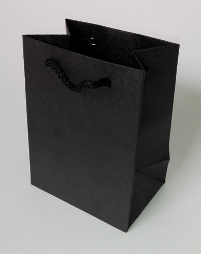 Bolsa Kraft Negra 24x19x8 Cm. (docena) Xinyangimport