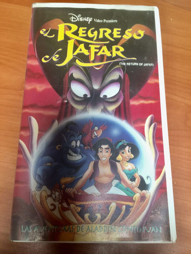 Películas Disney Vhs El Regreso De Jafar De 1994 Original