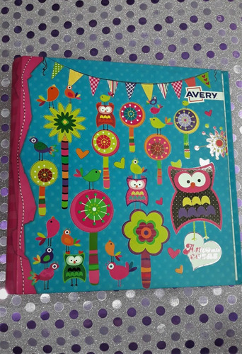 Carpeta N3 Escolar Lechuzas Little Buho Colores Avery