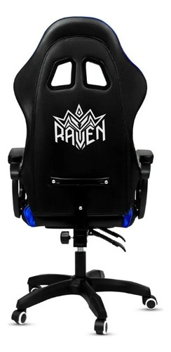 Silla Gamer Mod Raven Rgb/ Masajeador/ Posapie/ Ultimas Pzas