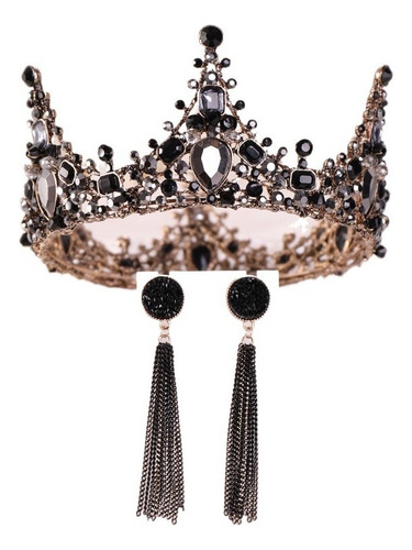 L Corona Negra, Tiara Para La Boda De La Corona De La Reina