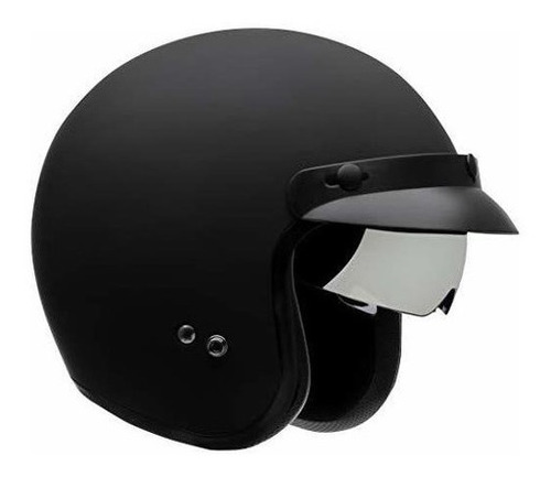 Vega Helmets X390 Casco Retro Abierto Para Motocicleta Con P