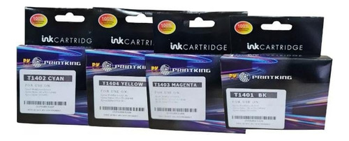 Kit De Cartuchos Genericos Para Epson 140 Tx560wd- Tx620wd 