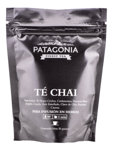 Te En Hebras Chai - Patagonia - Zip 50 Grs