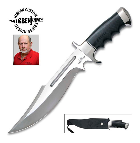 Cuchillo Gil Hibben Legionnaire De 38 Cm Con Funda De Piel