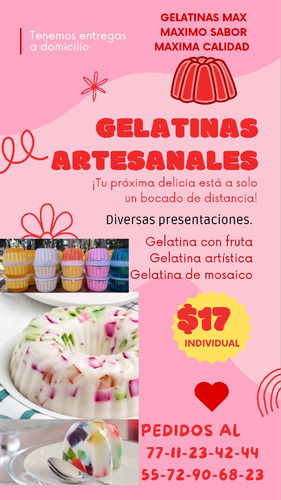 Gelatinas Artesanales 