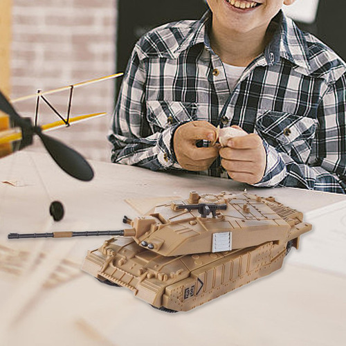 Kit De Modelo De Tanque A Escala 1/72, Juguete De Estilo E