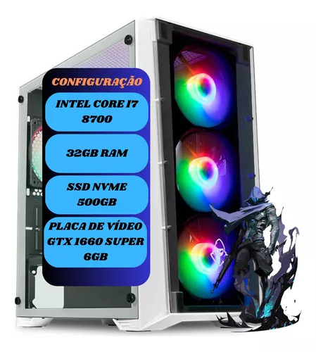 50€ sur STGsivir Gaming PC de bureau de jeu, Intel Core i7-8700