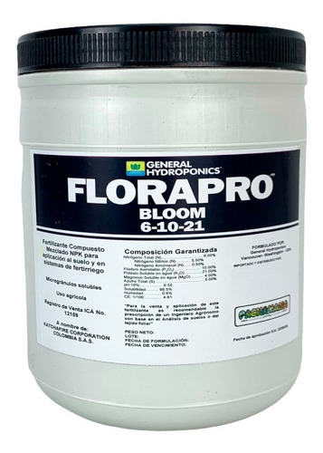 Fertilizante Florapro Bloom 2.3 Kg