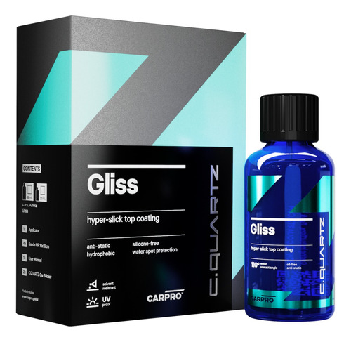 Carpro Gliss V2 30 Ml Top Coat Detailing Profesional