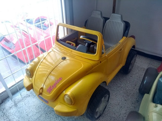montable eléctrico prinsel vw minibús azul 6 volts