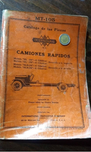 Catalogo Instrucciones International Camion Sl34 Slr36 Direc