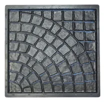 Comprar Molde De Mosaicos, Baldosas Hormigon Y Revestimientos Color Adoquín Circular Chico