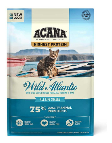 Alimento Para Gatos Acana Wild Atlantic 4.5kg Np