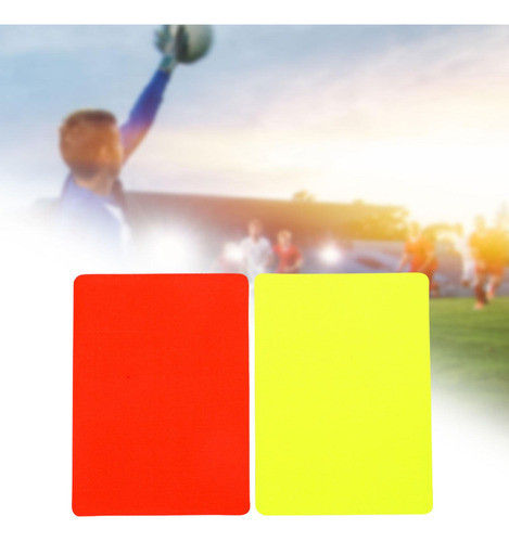 4 Juego De Cartas De Árbitro Deportivo, , Sólo Tarjeta