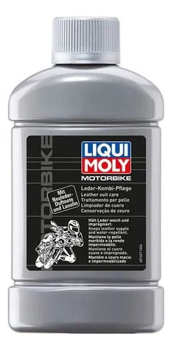 Loción Limpiador Protector Ropa Cuero Moto Liqui Moly 250 Ml