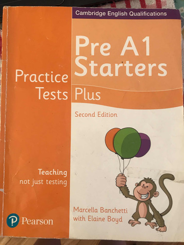 Libro Pre Starters A1 - Practice Tests Plus Second Edition