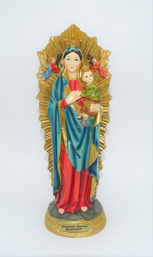 Virgen Perpetuo Socorro 30cm Poliresina 532-33196 Religiozzi