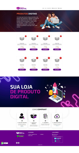 Script Loja Virtual Editável Em Php Com Instalação Grátis