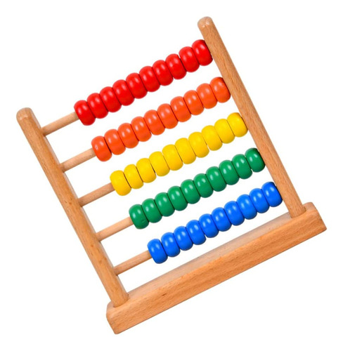 Abacus Colorful Bead Wood Classic Abacus Herramienta De...