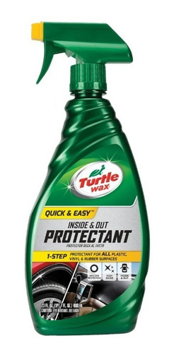 Imagen 1 de 2 de Turtle Wax Protector Para Plásticos Interiores Y Exteriores