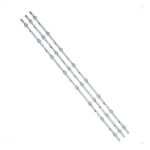 Kit 3 Barras De Led Un40j5200 Un40j5200ag Un40j5290 Un40j5290ag Ue40J5200 Ua40J5200 novo
