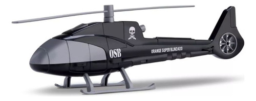 Kit Caminhão De Brinquedo E Helicóptero Blindado