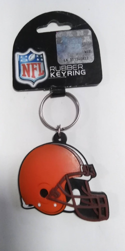 Llavero Nfl - Cleveland Browns - Rubber Llavero Nfl