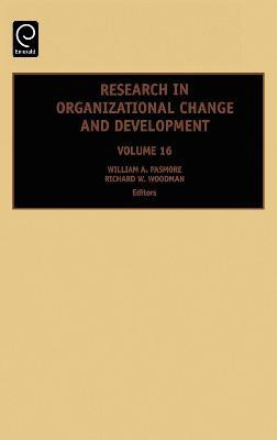 Libro Research In Organizational Change And Development -...