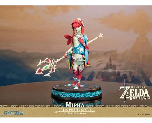 First 4 Figures Mipha Zelda Breath Of The Wild Exclusive