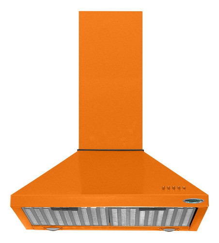 Extractor purificador de cocina Maraldi Cucinela ac. inox. de pared 800mm x 250mm x 500mm naranja 220V