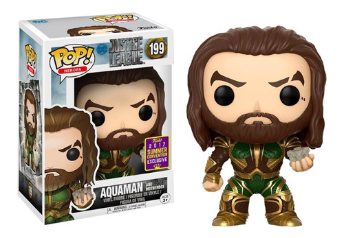 Funko Pop Dc Heroes Justice League Aquaman And Motherbox 