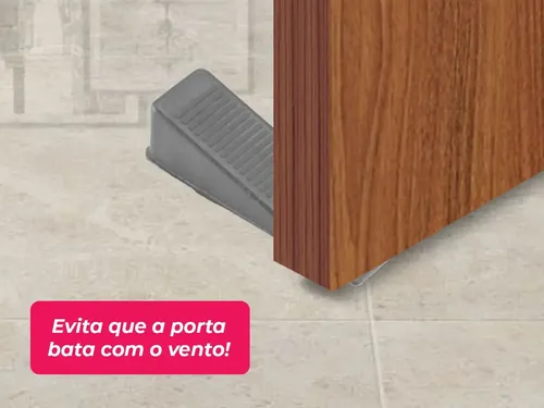 Kit Com 6 Calços Para Portas Aparador Cunha Segurança Pvc | MercadoLivre