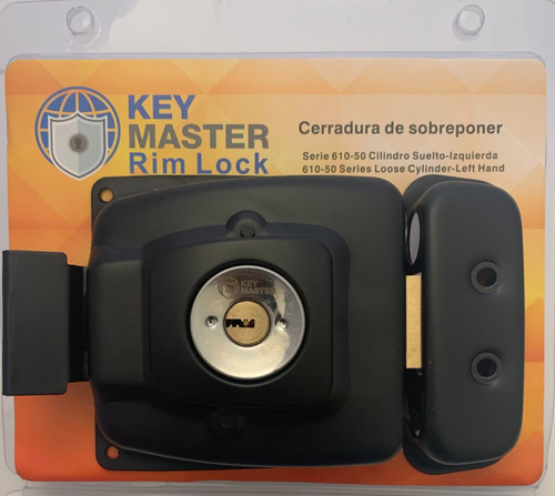 Cerradura De Sobreponer Acceso, Izquierda 610-50 Key Master