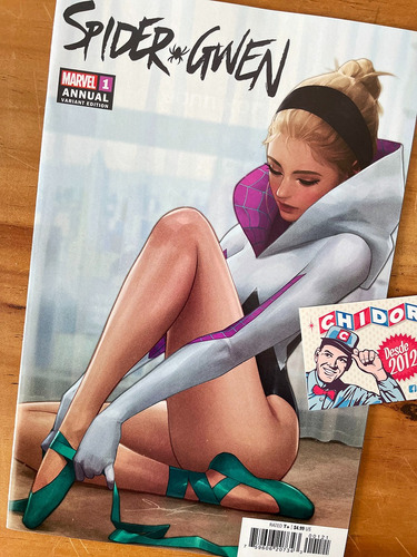 Comic - Spider-gwen Annual #1 Jeehyung Lee Ballet Sexy