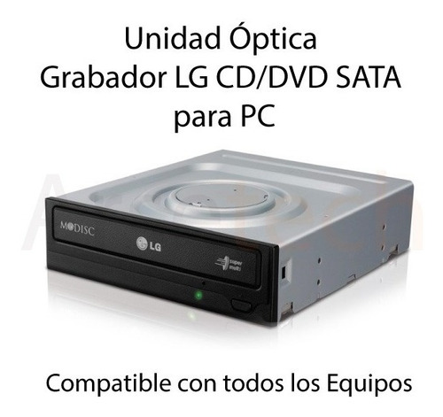 Imagen 1 de 2 de Quemador De Cd Y Dvd