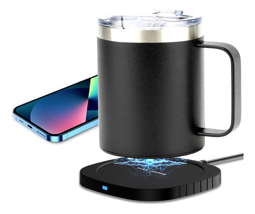 Wireless Coffee Warmer With Mug Set,heated Cup