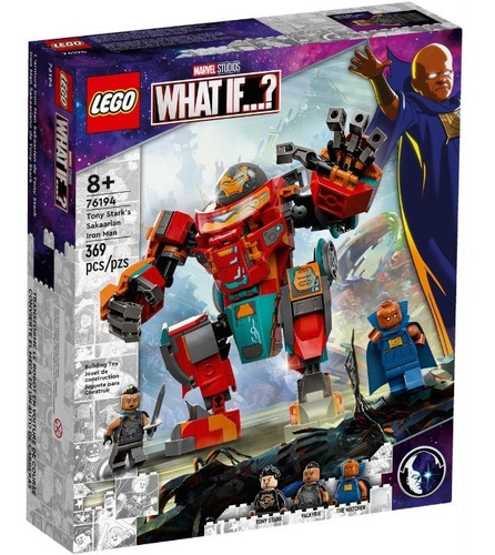 Imagem 1 de 8 de Lego 2 Em 1 Do Homem De Ferro Sakaariano De Tony Stark 76194