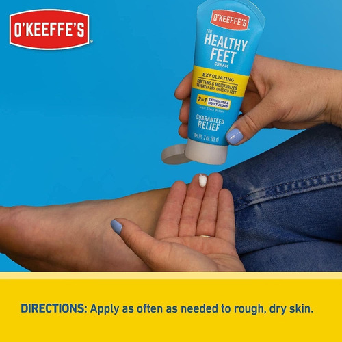 Crema Exfoliante Para Pies 2 En 1 O'keeffe's Healthy Feet
