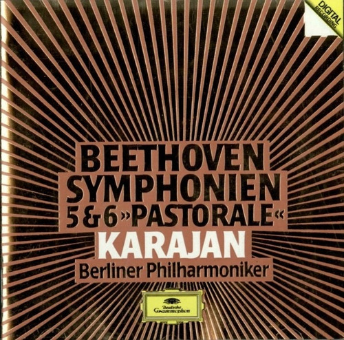 Beethoven* Cd: Sinfonías N° 5 & 6  Pastorale Karajan* Nu