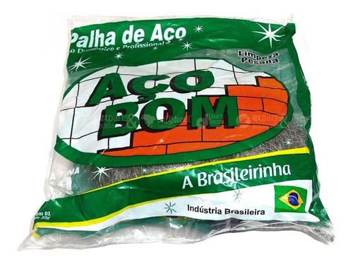 Esponja Aço Bom palha de aço de aço