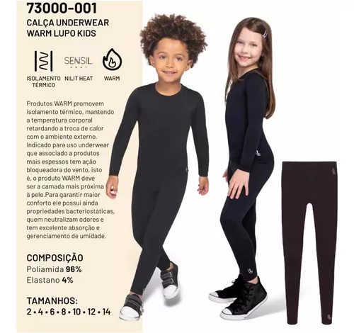 Legging Infantil Térmica Lupo 73000-001